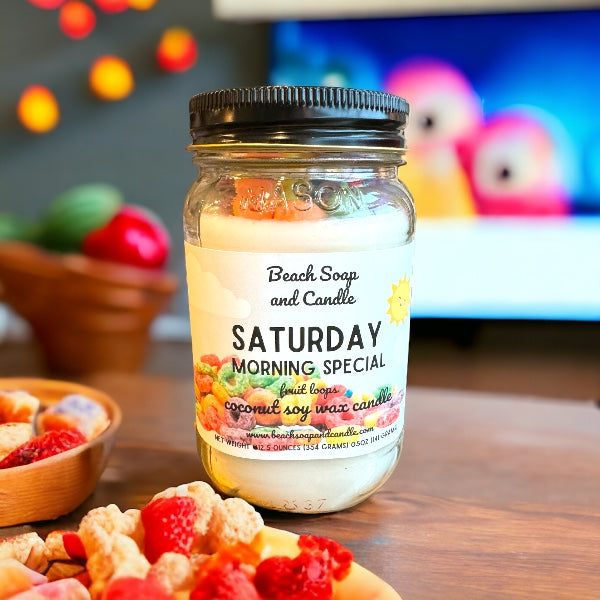 Saturday Morning Special Froot Loops Candle