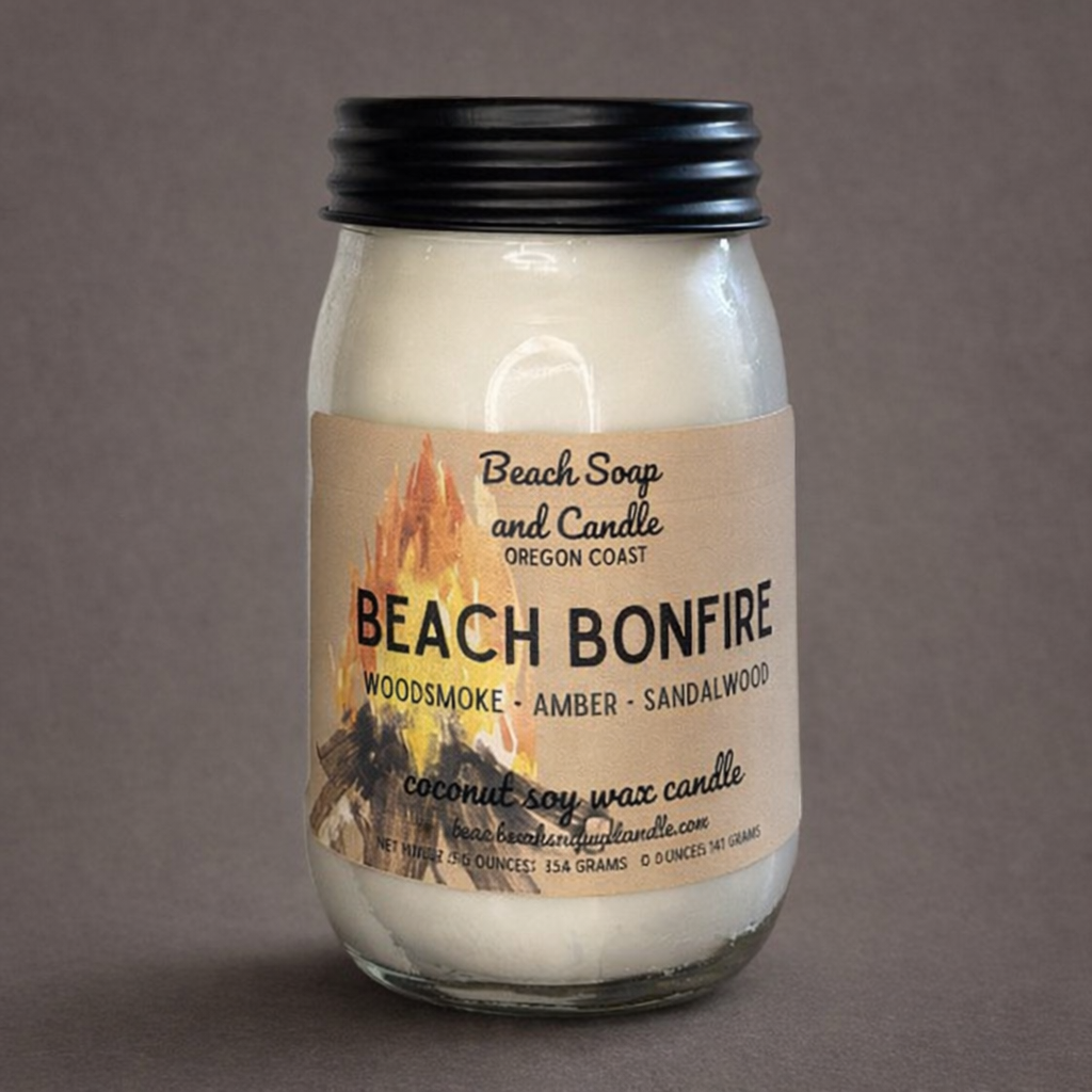 Bonfire Coconut Soy Candle