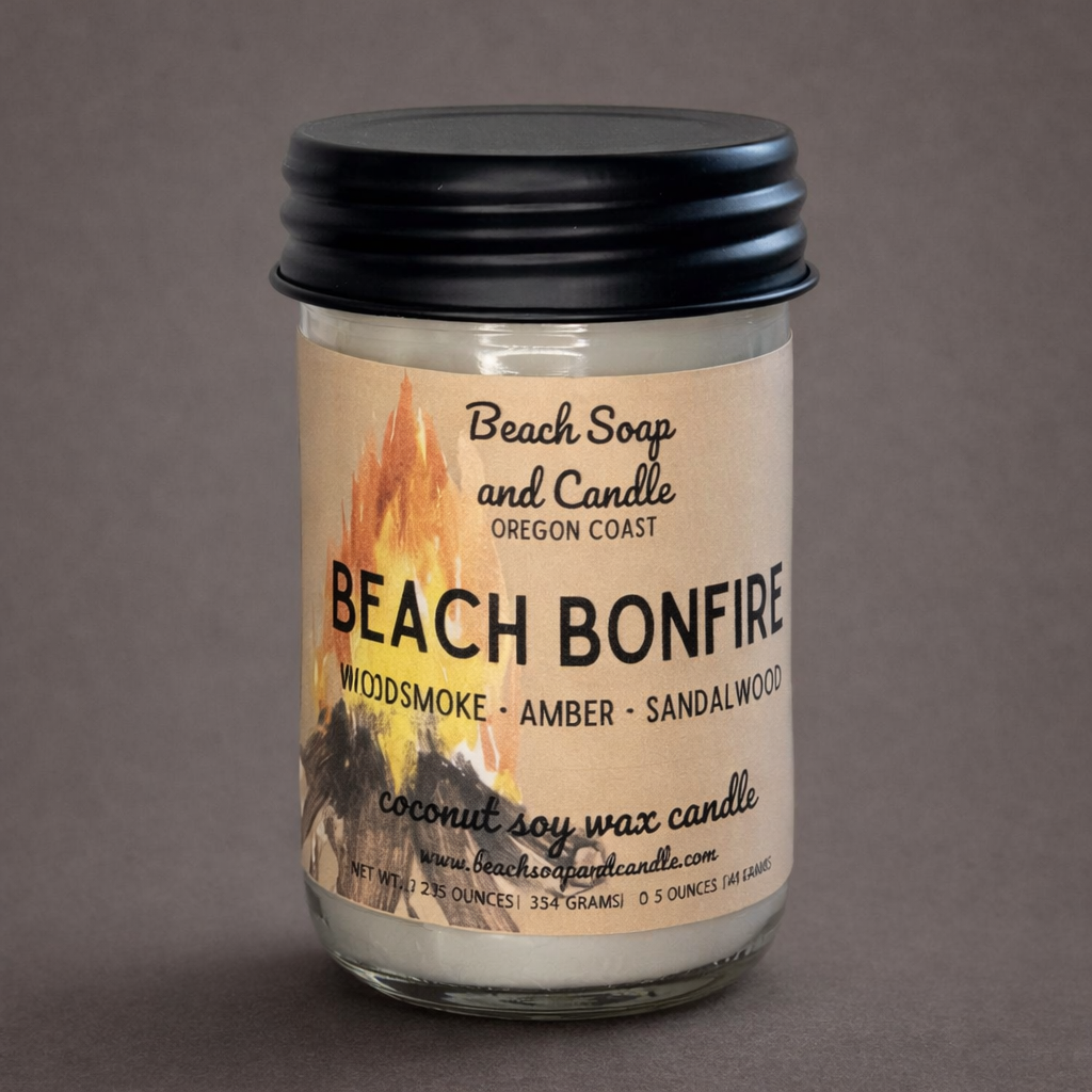 Bonfire Coconut Soy Candle