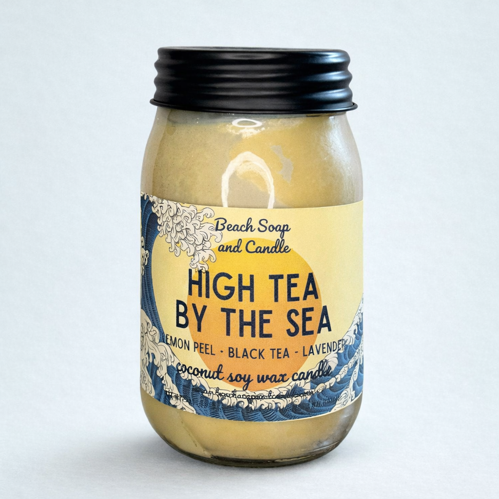 High Tea By The Sea | Coconut Soy Wax Candle