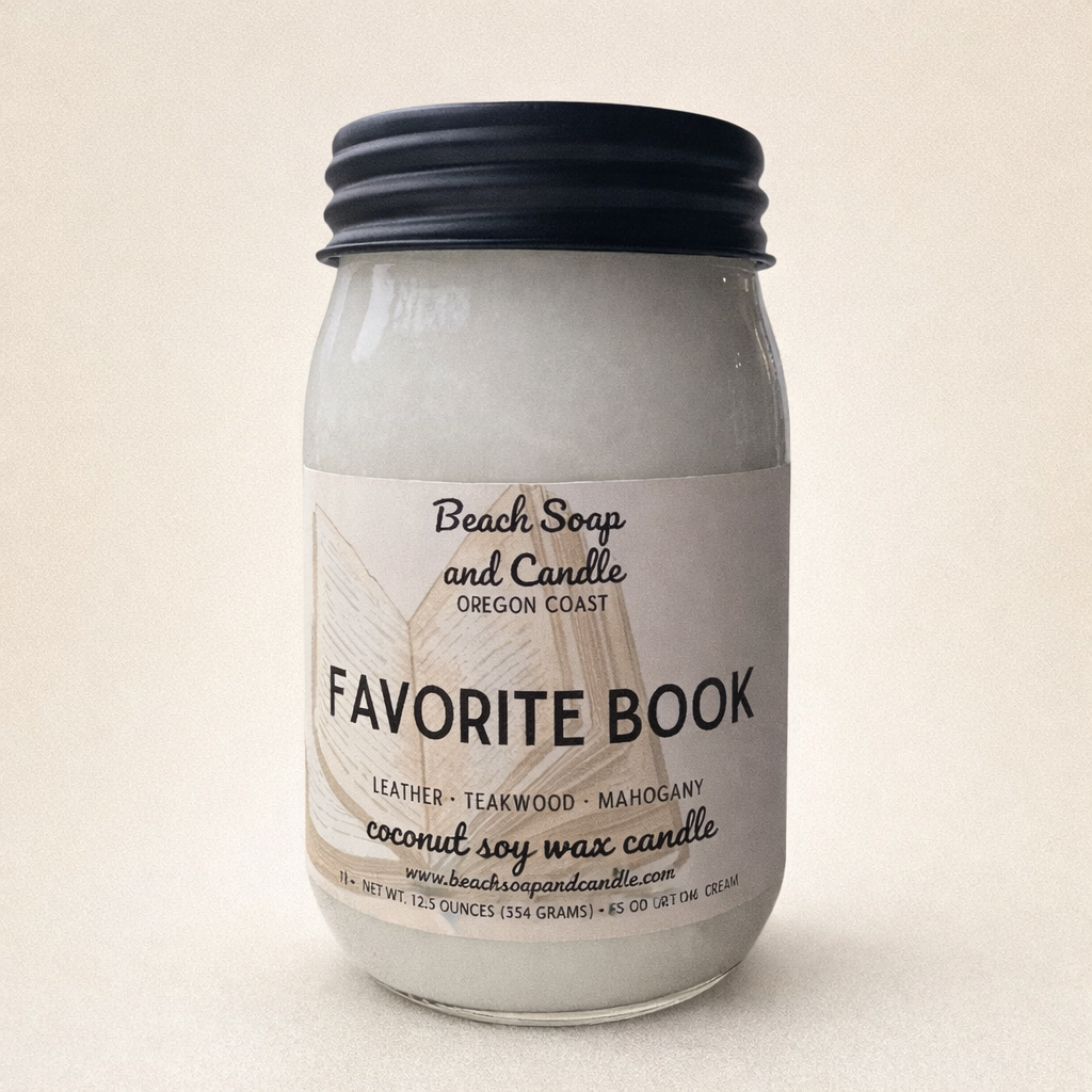 Favorite Book | Coconut Soy Wax Candle