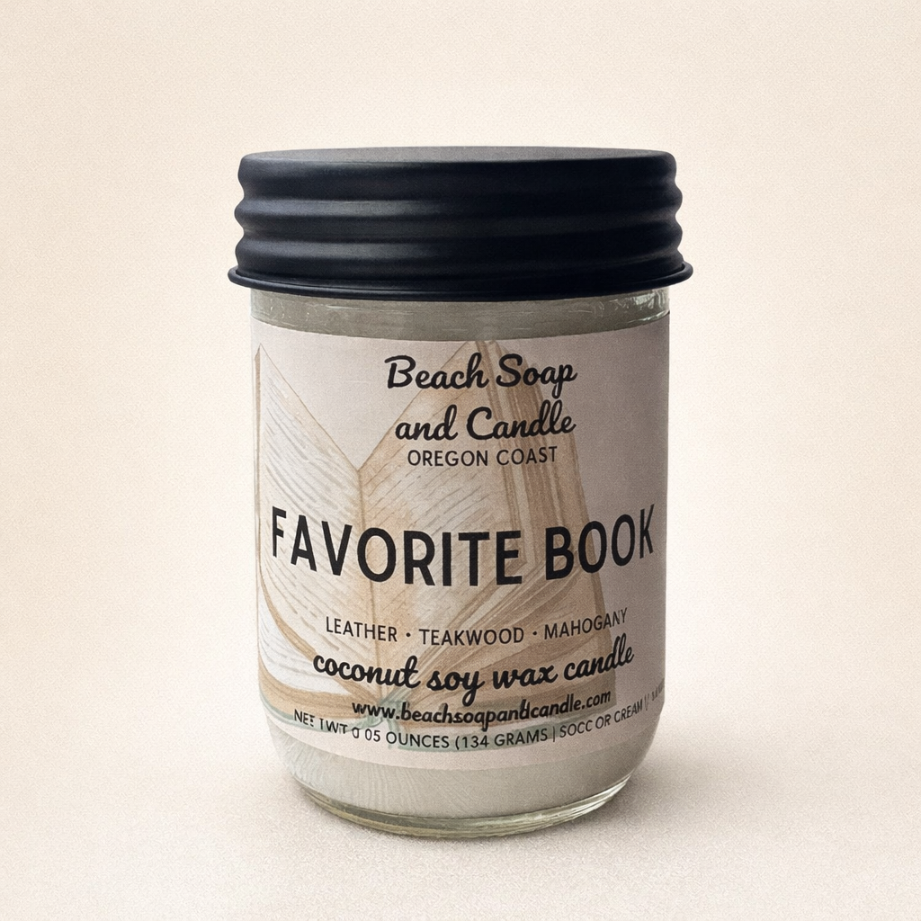 Favorite Book | Coconut Soy Wax Candle