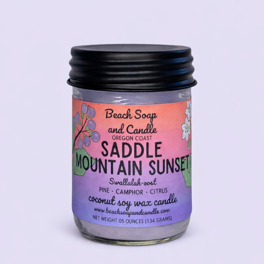 Saddle Mountain Sunset | Coconut Soy Wax Candle