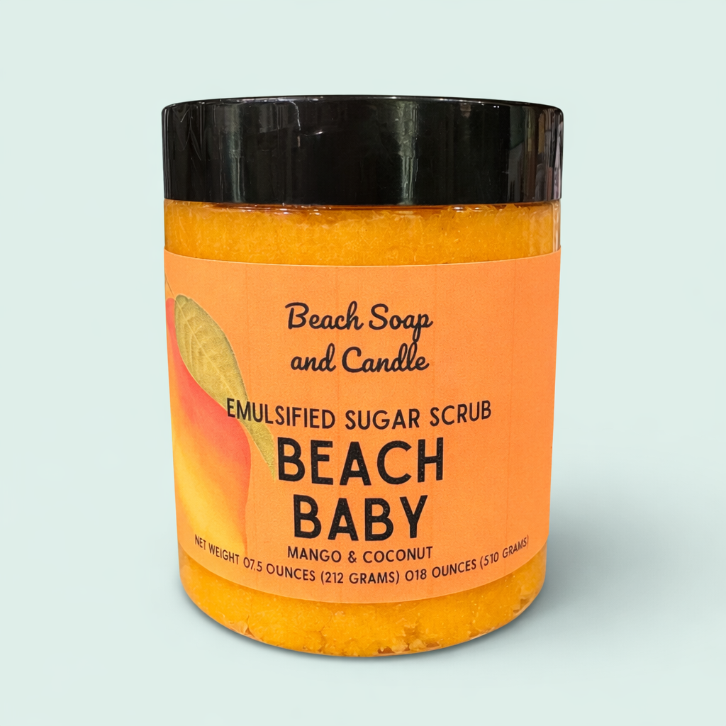 Exfoliating Sugar Scrub – Nourishing Body Polish - choose your scent