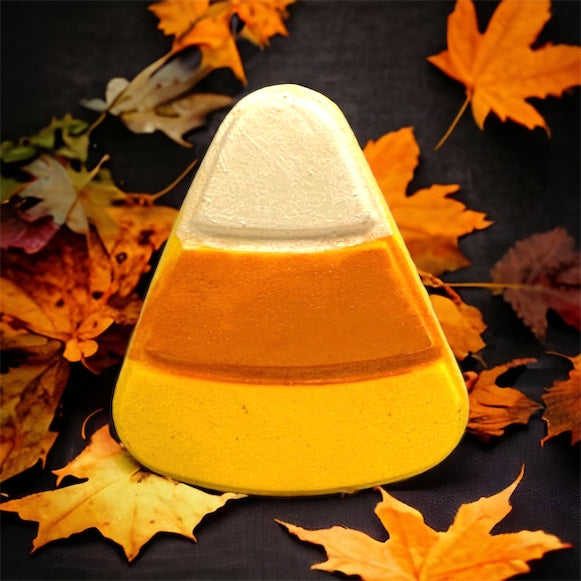Big Candy Corn Foaming Bath Bomb