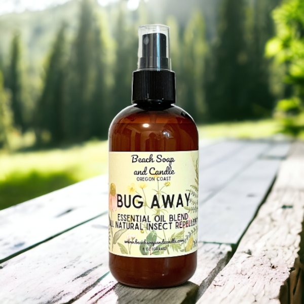 Bug Away - All Natural Essential Oil Body Spray or Solid Lotion Bar
