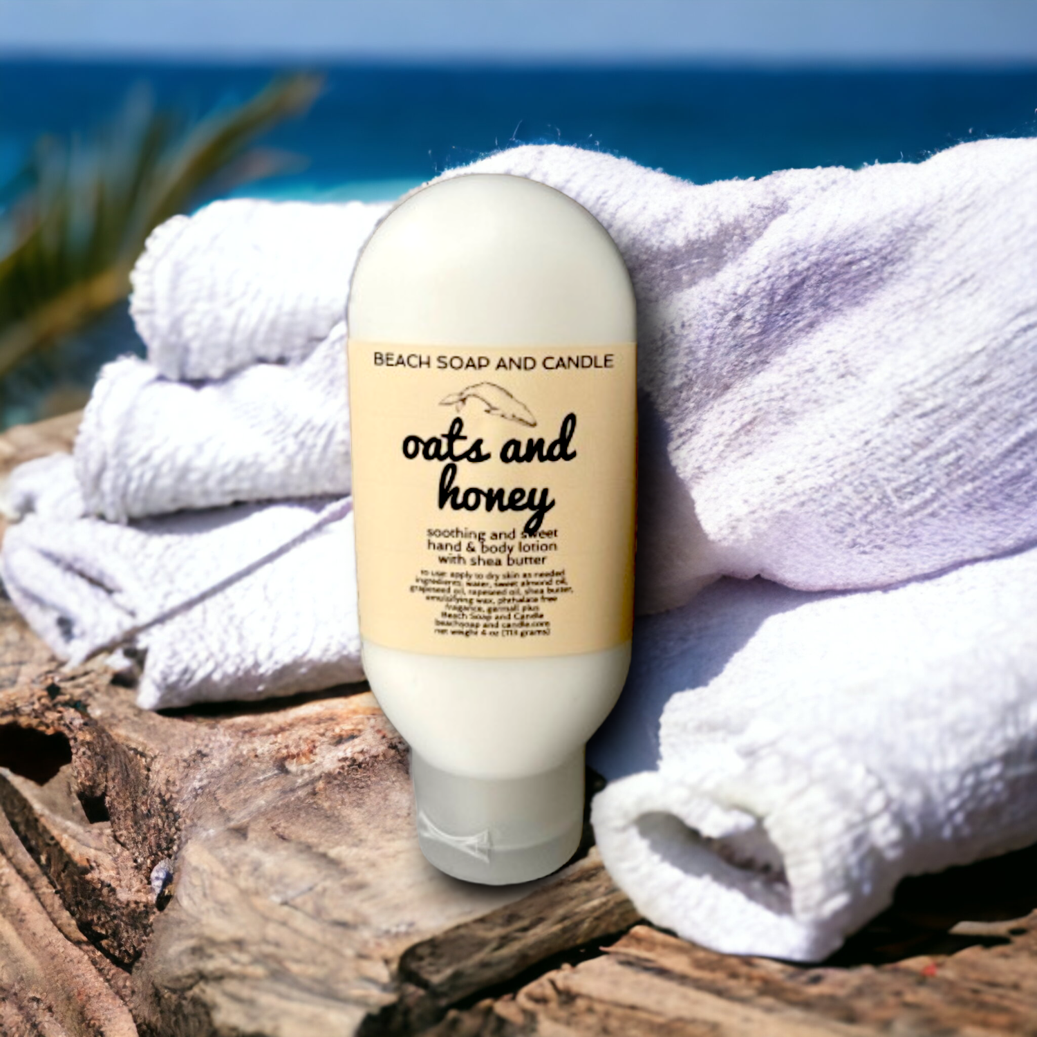 Beach Scented Lotion with Shea Butter 4 ounce - Assorted Scents