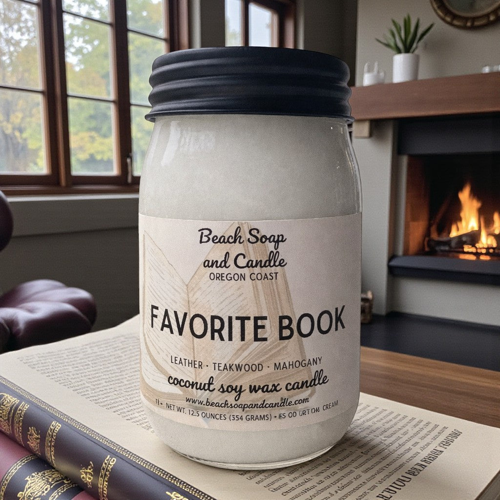 Favorite Book | Coconut Soy Wax Candle