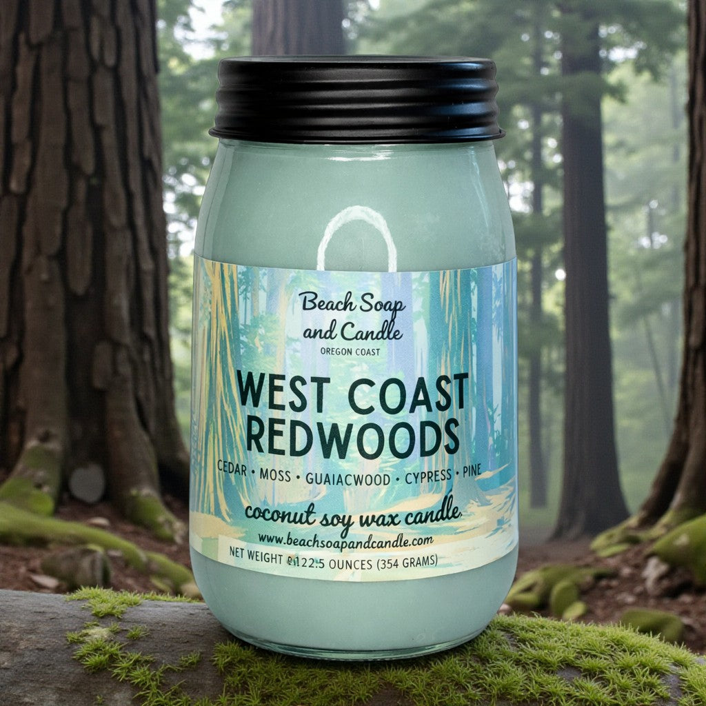 West Coast Redwoods | Coconut Soy Candle