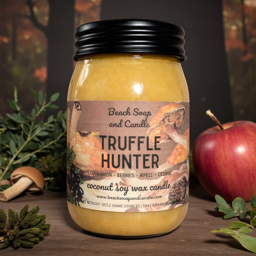 Truffle Hunter | Mason Jar Candle