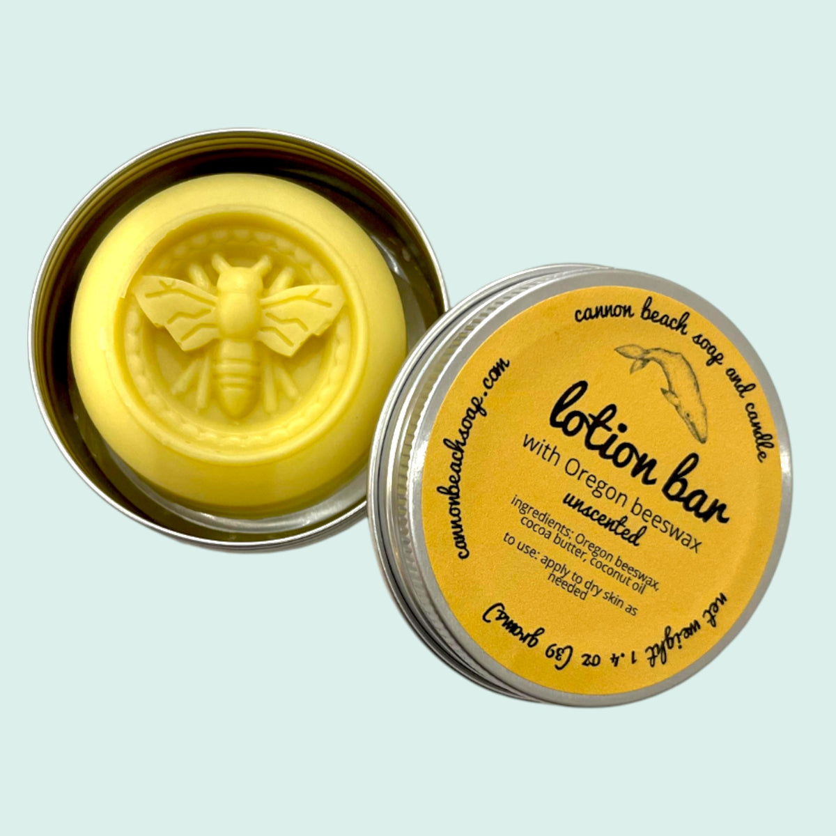 Sea Bee Beeswax Unscented Lotion Bar