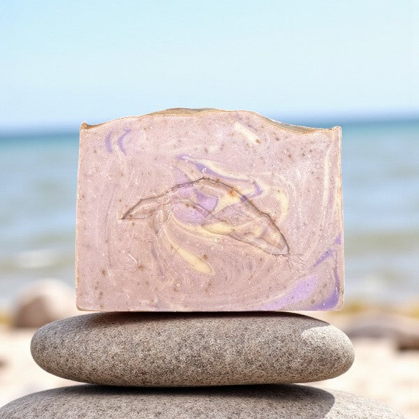 Seashore Sandalwood Handcrafted Artisan Soap - Sandalwood, Lavender and Vanilla