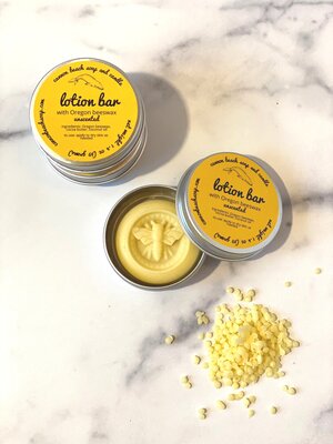 Sea Bee Beeswax Unscented Lotion Bar