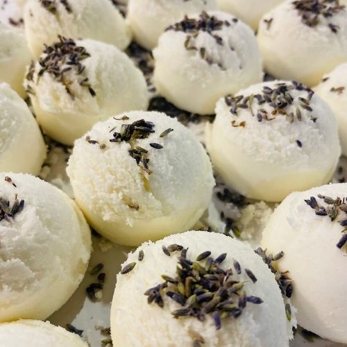 Foaming Bath Truffles with Shea and Cocoa Butter - Choose your scent!